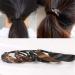 Wig Hair Rings Braided Faux Hair Ponytail Holders Hairpiece Hair Band Woman Elastic Rubber Bands Ponytail Wrap Hair Accessory For Girls(Brown) 1.3*10cm style2 - Buy Online on GoSupps.com