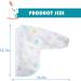 Little Dimsum Long Sleeved Waterproof Weaning Bib Set with Large Pocket - Eggs&Carrots Design | Toddler Feeding Apron for 6-36 Months - Buy Online on GoSupps.com