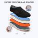 Diabetic Shoes for Swollen Feet | Extra Wide Orthopedic Shoes for Men and Women | Comfortable Preventive Health Footwear (C 38 EU) - Buy Online on GoSupps.com