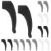 Inoomp glasses 15 pairs silicone sun glasses holder Exchange glasses brick brick brick holder slide holder glass holder ear holes for glasses pebbles.