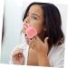 FOMIYES 24 Pcs Rabbit Ears Facial Brush Body Massager Facial Cleansing Brush Hand Held Massager Silicone Face Scrubber for Women Facial Massager Silica Gel Miss Silicone Brush The Face Light Pinkx6pcs 7.5x7.5cmx6pcs - Buy Online on GoSupps.com