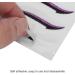 Jauarta Stickers Colorful Reusable Waterproof Self Adhesive Stickers for Weddings Dance Parties (Purple) - Buy Online on GoSupps.com