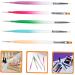 Healeved 3 Sets Nail Pen Nail Art Diy Tool Portable Nail Dotting Pen Nails Brush Pen Nail Art Brushes Nail Art Liner Brush Polymer Clay Charms for Nails Nail Tools Abs Manicure Painting Pen - Buy Online on GoSupps.com