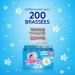 Fleecy Fabric Softener Dryer Sheets - For Irresistibly Soft & Static-Free Clothes | Paraben & Phosphate Free | Softener for Laundry | (Fresh Air) 200 Sheets - Buy Online on GoSupps.com