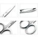 Brow Shaping Scissors & Silicone Lip Brushes - Beard & Nose Trimming Tools - Buy Online on GoSupps.com