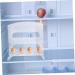 Mikikit Egg Grid Eggs Fridge Refrigerator Egg Bins Clear Egg Case Plastic Egg Organizer Household Camper Van Transparent 20.00X20.00X11.00CM - Buy Online on GoSupps.com