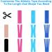 Kinesiology Tape - 6 Rolls Set Lychee Elastic Therapeutic Sports Tape for Shoulder Knee Elbow Pain Relief Latex Free Water Resistant Breathable 2" x 16.4 feet Per Roll (Light Blue) - Buy Online on GoSupps.com