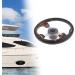 Dolity 12.6-inch Aluminum Alloy Boat Pontoon Steering Wheel | 3 Spoke 3/4 Shaft PU Carbon Fiber | Marine Accessories for Boats, Vessels, Yachts - Buy Online on GoSupps.com