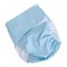 Couches Prot geant contre l'incontinence Urinaire Couche Lavable Serr e pour Adulte pour Femme Allaitante (bleu clair)