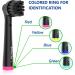 8 Pack Charcoal Brush Heads for Oral B Electric Toothbrush - Activated Charcoal Bristles - Black - Buy Online on GoSupps.com