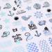 Summer Nail Stickers: Holographic Beach Decals - 3D Self-Adhesive Nail Art for Women & Girls (8 Sheets) - Buy Online on GoSupps.com