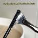 2Pcs Mascara Fan Brush for Lashes Angled Fan Shaped Makeup Brushes Eyelash Brush Bent Mascara Fan Brush - Buy Online on GoSupps.com