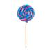 Shop Handmade Round Lollipops - Bubble Gum Flavor - 25g Set of 8 | International Shipping Available - Buy Online on GoSupps.com