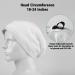 Alaska Bear Silk Lined Sleep Cap | White Hair Bonnet for Curly Hair | Adjustable & Versatile | Unisex - Buy Online on GoSupps.com