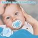 Eihi 4 Pieces Pacifier Set for 0-6 Months | MAM Tooth-Friendly Baby Pacifiers - Extra Light & Airy Design Special Silicone - Buy Online on GoSupps.com
