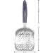 Large Metal Cat Litter Box Scoop Stainless Aluminum Alloys 13.8"*5.5"*1.8" (Blue Handle) - Buy Online on GoSupps.com