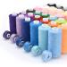 72 Pcs 400 Yards Polyester Thread Spools & Bobbins Set - 36 Colors for Hand & Machine Sewing, DIY, Home, Emergency, Travel - Buy Online on GoSupps.com
