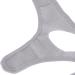Lightweight Gray Mesh Fabric Chin Strap for Snoring Relief | Ideal for Mouth Breathers - International Shipping - Buy Online on GoSupps.com