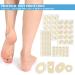 FERCAISH 120 Pcs Soft Foam Callus Cushions - Waterproof Corn Protectors for Foot Pain Relief - Buy Online on GoSupps.com
