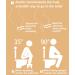 Bamboo Toilet Stool for Adults 6.5 - Non-Slip Bathroom Poop Stool for Healthy Posture - Portable and Original Design (Wood Color) - Buy Online on GoSupps.com