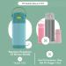 Replacement Straws for Thermos Funtainer 12 Ounce Bottle 18 Pcs Silicone Water Bottle Straws Cleaning Brushes Set Safe to Use for Toddler and Kids - Buy Online on GoSupps.com