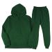 Hanxiulin men training suits long jogging suit casual zipper training suit pants men training suit leisure suit training suit house suit sweat jacket green l