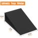 Annisport Yoga Foam Wedges 2 Pack - Calf Stretching Squat Blocks for Physical Therapy - 9x6x2 inches Black - Buy Online on GoSupps.com