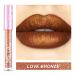 Y-HaLi Waterproof Metal Lipstick - Long-Wearing Non-Fading Love Bronze for Nightclub Makeup | International Shipping Available - Buy Online on GoSupps.com