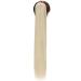 Sego Ponytail Braid Extension - 66 cm Wavy Human Hair - Airy Blonde Mix for Voluminous Style - Buy Online on GoSupps.com