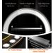 VESAUR 8.5 Large Tall Lighted Makeup Mirror | 1X/10X Magnifying Vanity Mirror | 3 Color Lights & 48 LEDs | Adjustable Brightness | Senior Pearl Nickel Swivel Cosmetic Mirror | Dual Power Supply Silver - Buy Online on GoSupps.com
