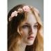 Gold Floral Butterfly Pearl Bridal Headband Set - Wedding Hair Accessories - Buy Online on GoSupps.com