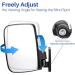 BETOOLL HW9008 Golf Cart Folding Side View Mirrors for Club Car, EZGO, Yamaha, Star, Zone Carts - Buy Online on GoSupps.com