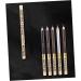 BELLIFFY 2pcs Eyebrow Pencils Eyebrow Pencil Black Eyebrow Brush for Women Double Head Eyebrow Pencil - Buy Online on GoSupps.com