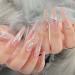 Temperament manicure manicure wearing a hand-made niche sticking drill cold princess temperament pure desire wind Pearl butterfly fashion(XS) - Buy Online on GoSupps.com