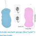 WYSHAK Exfoliating Bath Sponge with Dead Skin Remover - Skin Friendly and Reusable for Adults & Children (Blue+Pink) | Includes 2 Free Hooks - Buy Online on GoSupps.com