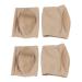 minkissy 2 Pairs moisturizer Socks Breathable Socks Hydrating Lotion Heel Care Socks Plantar Sleeve Socks Lotion Heel Shock Gel Heel Socks Heel Protector High Heel Socks