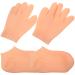 Beaupretty Moisturizing Gloves and Socks Moisturizing Hand Gloves Moisturizing spa Socks for Repairing and Softening Dry Cracked Feet