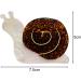 bephible Non-slip Hair Accessory Trendy Clip Snail-shaped Claw Animal Shape Metal Spring Acetic Acid Back Head 1pc - Buy Online on GoSupps.com