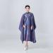 Waterproof Hair Cutting Cape for Salon & Barber - Purple Stretch Design - Buy Online on GoSupps.com