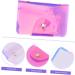 Ipetboom Nail Art Card Holder Nail Art Plates Organizer Nail Art Stamp Organizer Nail Stamping Bag Nail Art Stamp Bag Stamping Plates Storage Bag Nail Art Pouch As Printing Plate Rectangle 19x14.5cm Pink - Buy Online on GoSupps.com