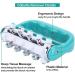 Elefirly Anti-Cellulite Massage Device | Faszien & Muscle Roller for Deep Tissue Release | Fat Blasting Mini Trigger Point Tool - Body Massager for Men & Women (Green) - Buy Online on GoSupps.com