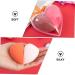 Heart-Shaped Makeup Sponge Set - 3 Beauty Powder Puffs for Flawless Skin | Hydrophilic Polyurethane Blending Sponges for Eye & Face Makeup | Perfect for Travel - Buy Online on GoSupps.com