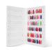 Nail Color Display Book Nail Swatch  C10 Plastic Nail Sample Display Book Nail Gel Color Card Book with Transparent Replacement Nails  No Need Pasting  No Need Glue (C10)