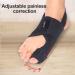 Bunion Corrector Brace for Men and Women - Hallux Valgus Splint Pads with Toe Separators and Straightener - Black - Buy Online on GoSupps.com