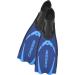 Cressi Adult Snorkeling Full Foot Pocket Fins Made with Advanced Technology - Pluma: Made in Italy EU 45/46 | US Man 11/12.5 | US Lady 12/13.5 Blue/Azure