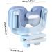 Sitting Posture Corrector for Kids | Height Adjustable Students Vision Writing Desk Posture Corrector | Sitting Posture Corrector for Kids Reading and Writing Anti Myopias Light Blue - Buy Online on GoSupps.com