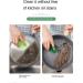 ShuWen Wood Pulp Sponge dishwashing Sponge Wipe Block Double-Sided Kitchen Cleaning Wood Pulp Cotton scouring pad Absorbent rag - Buy Online on GoSupps.com