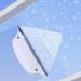 Magnetic Window Cleaner Double Side Magnetic Window Cleaner Both Side Glass Surface Cleaning Brush Wiper Tools Triangular Magnetic Squeegee Household Window Cleaner Tool for Home Car - Buy Online on GoSupps.com