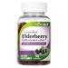 NutraA2Z Elderberry Gummy 150mg - 90 Vegetarian/Vegan Gummies-with Vitamin C & Zinc-Supports Immune System Healthy Skin & Metabolism