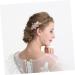 FRCOLOR Floral Hair Comb Bridal Hair Pin Bridal Headpiece Tiara Hair Accessories Bridal Headdress Comb Wedding Bride Bridal Hair Comb - Buy Online on GoSupps.com